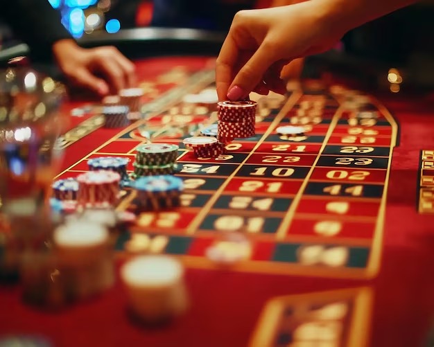 Play'n GO game controls and stake selection on 5zk